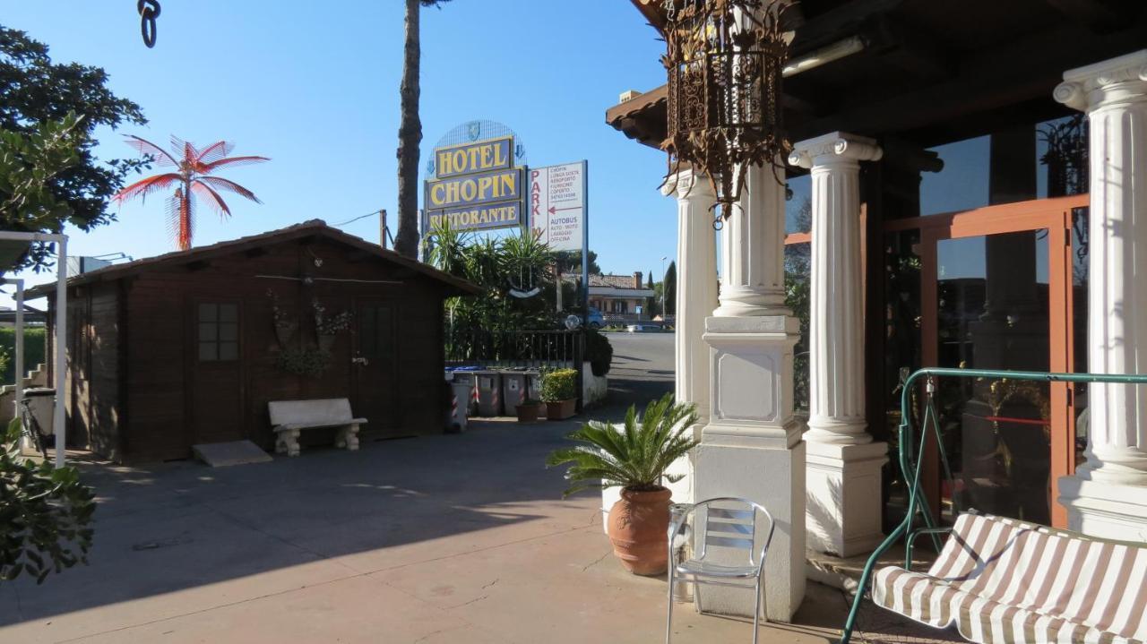 Hotel Chopin Fiumicino Esterno foto